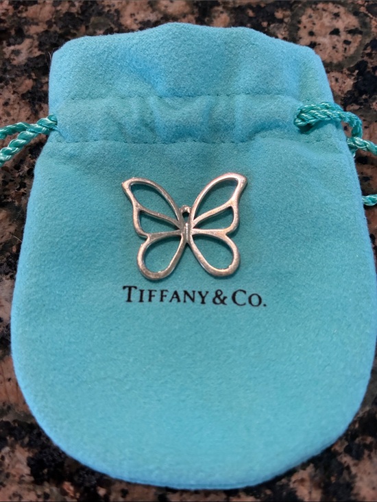 Tiffany & Co. Jewelry - Tiffany & Co. Silver Butterfly Pendant. Pre-owned. Pendant only.
